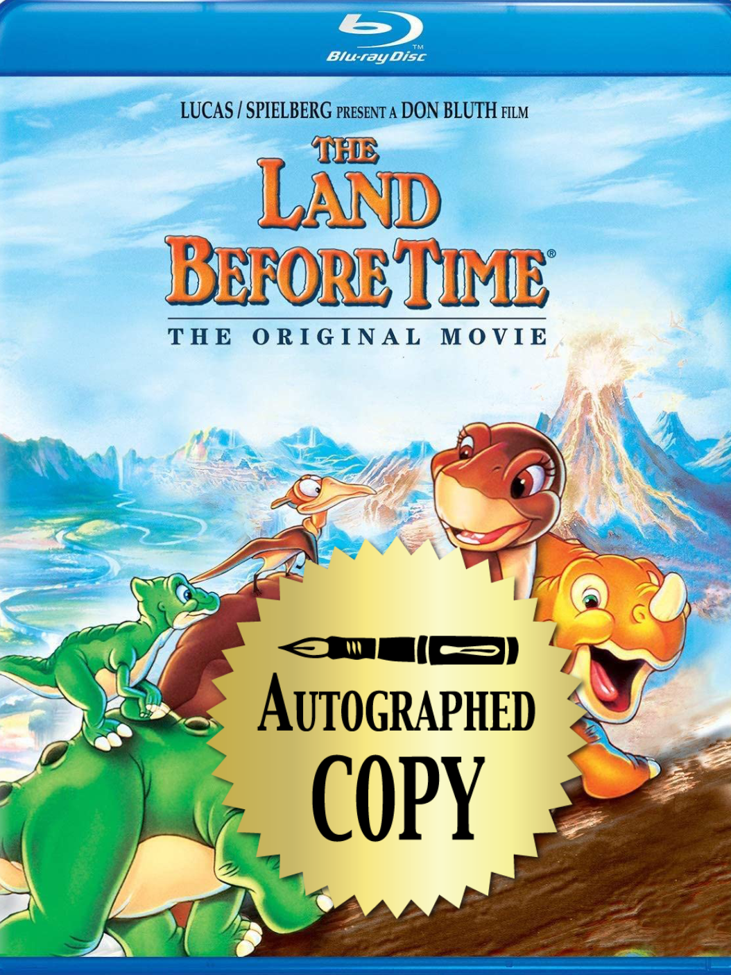 Autographed - The Land Before Time Blu-ray – Stu Krieger