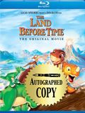 Autographed - The Land Before Time Blu-ray