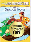 Autographed - The Land Before Time DVD