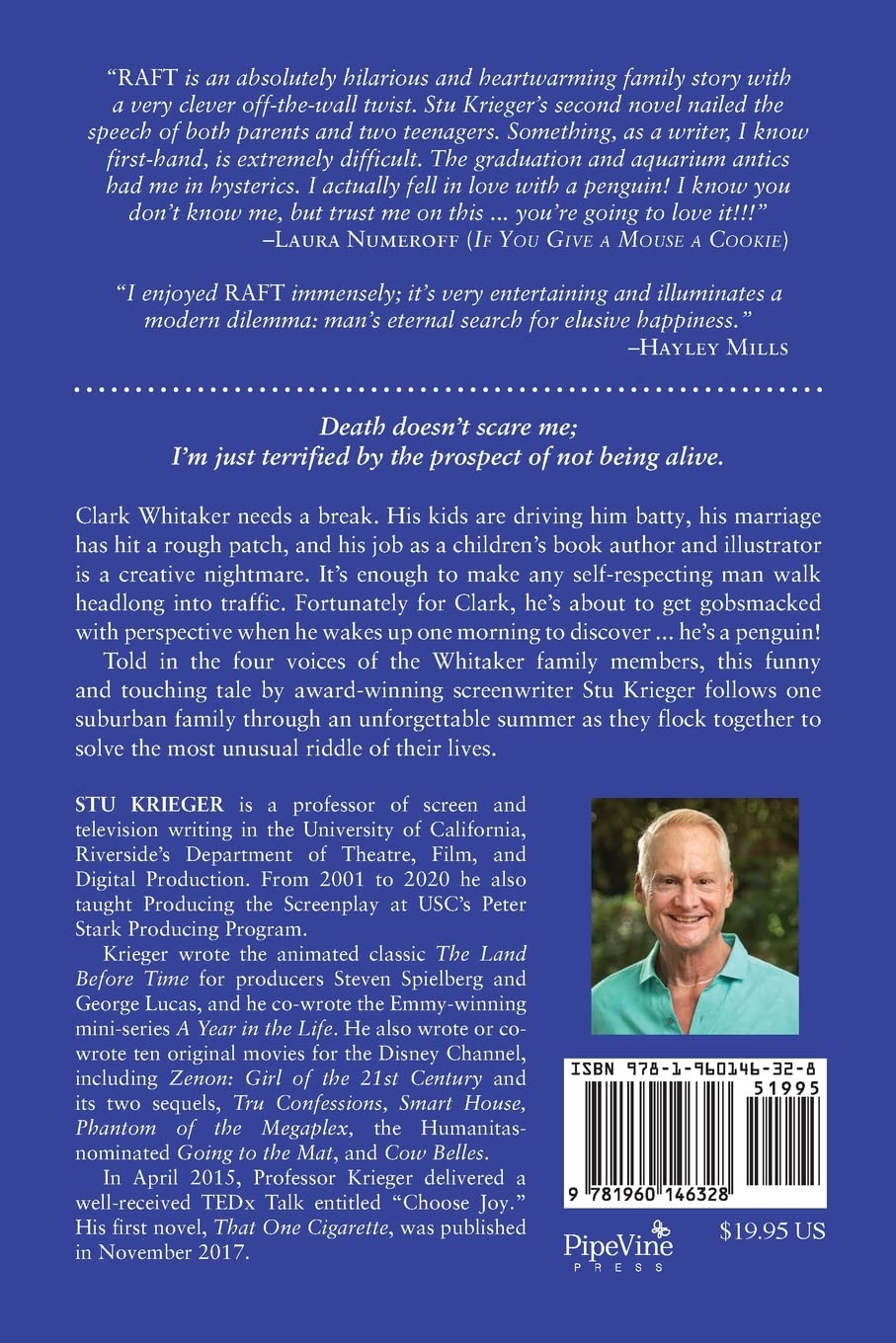 Autographed - RAFT by Stu Krieger (Hardcover)